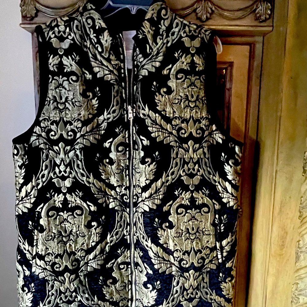 Holiday Velvet Reversible Vest